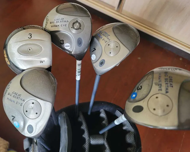 Men's Callaway Callaway Hawkeye Right Handed Iron Set (Used)