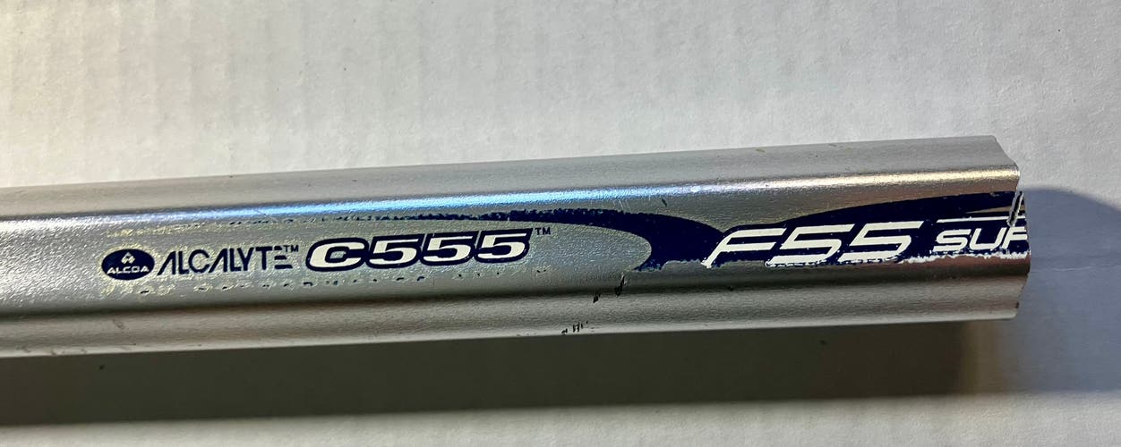 OG Brine F55 mens lacrosse shaft Alcoa alcalyt c555 super-light silver(Used)