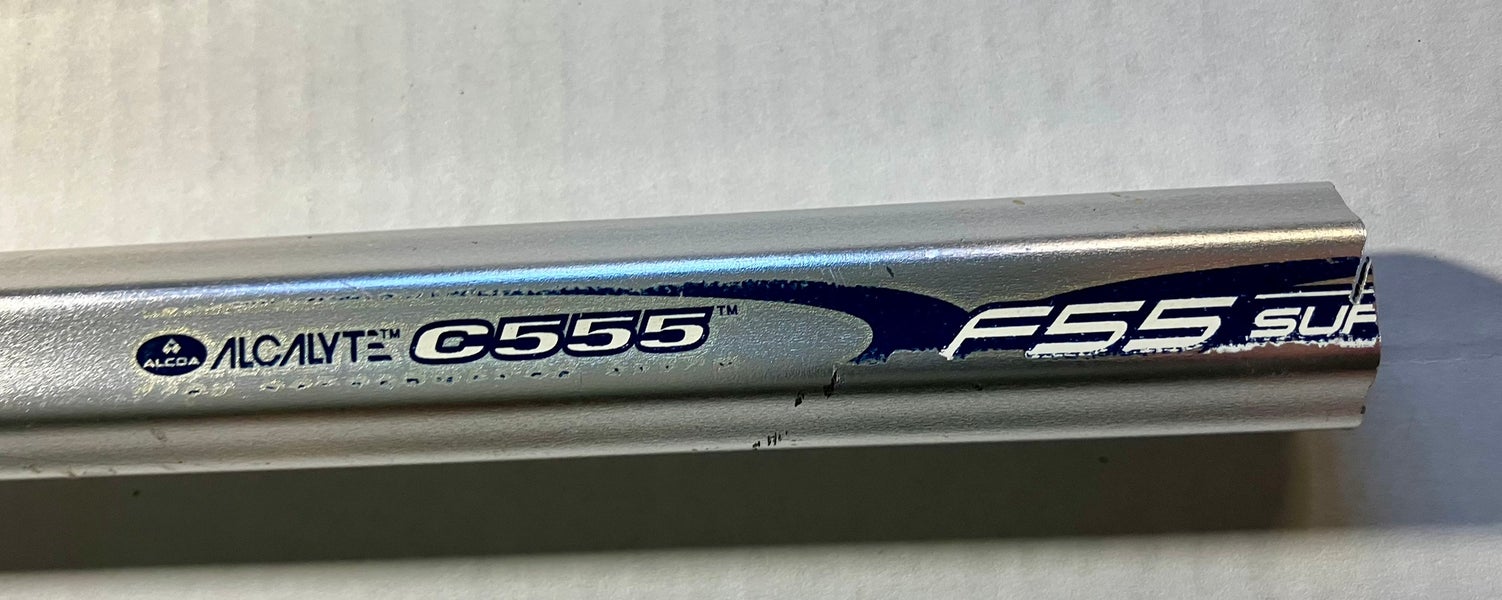 OG Brine F55 mens lacrosse shaft Alcoa alcalyt c555 super-light silver(Used)
