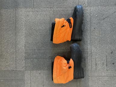 Used POLO SNOW BOOTS Mens Snowboard Boots Orange Senior 6 11614-S000227070