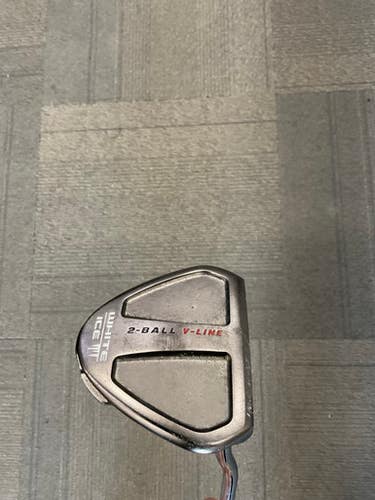Used Odyssey WHITE ICE 2-BALL V-LINE Mens Putter RH 11614-S000227048