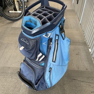 Used Sun Mtn C-130 Mens Cart Bag Royal Blue 11614-S000227040