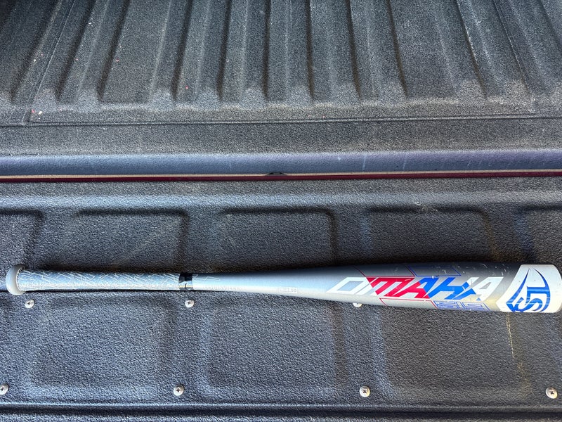 2019 Louisville Slugger Omaha Alloy BBCOR Certified Bat (-3) 27 oz 30" (Used)