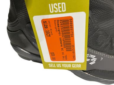 Used Rossignol Womens BC XC Ski Boots Black W 07-07.5 / JR 05.5-06 11847-S000031724