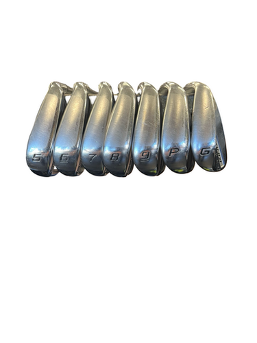 Used Cobra KING F7 ONE LENGTH Mens Iron Set RH 5I-GW/AW 11682-S000124647