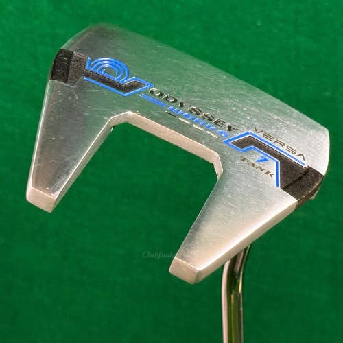 Odyssey Works Versa Tank 7 35" Double-Bend Mallet Putter W/ Super Stroke