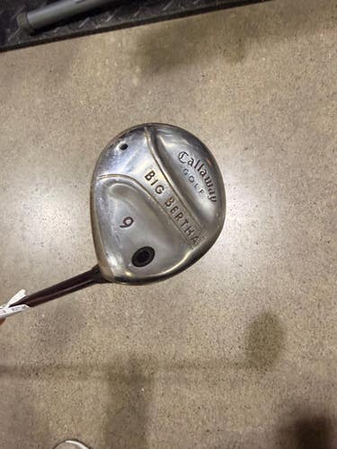 Used Callaway BIG BERTHA Womens Fairway Wood RH 9 Wood 11605-S000211150