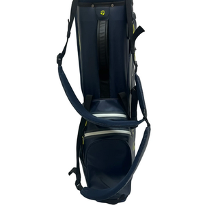 Used Taylormade FLEXTECH WATERPROOF Mens Stand Bag Navy Blue 11692-S000144675