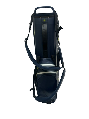 Used Taylormade FLEXTECH WATERPROOF Mens Stand Bag Navy Blue 11692-S000144675