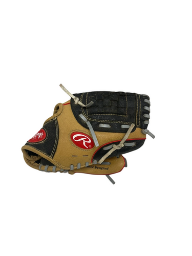 Used Rawlings PLAYERS SERIES BB/SB Glove T-ball Tan 10" 11692-S000144697