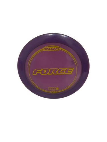 Used Discraft Z FORCE Disc Golf Driver Purple 177g 11692-S000144745