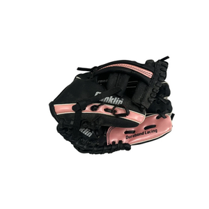 Used Franklin RTP BB/SB Glove T-ball Black And Pink 9 1/2" 11692-S000144772