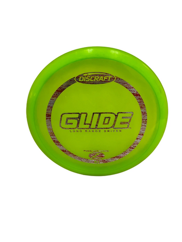 Used Discraft Z GLIDE Disc Golf Driver Neon Green 173g 11692-S000144747