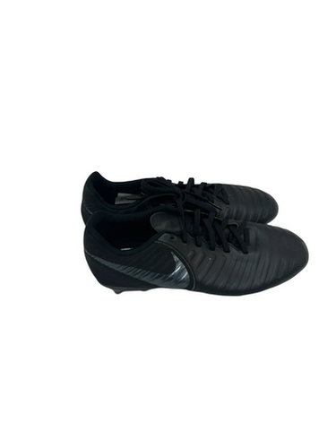 Used Nike TIEMPO Soccer Cleats Black Senior 7.5 11692-S000144797