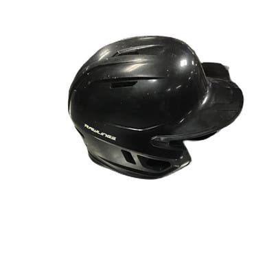 Used Rawlings MACH-SR-REVA Batting Helmet No Mask Black One Size 11730-S000068557