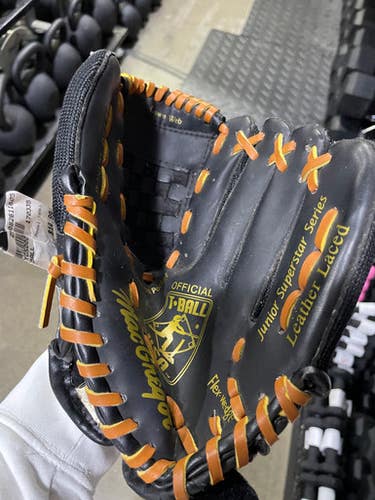 Used MacGregor TBALL BB/SB Glove T-ball Black 10" 11605-S000206063