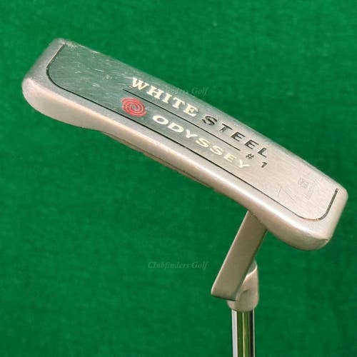 Odyssey White Steel #1 Plumbers-Neck 35" Blade Putter Golf Club