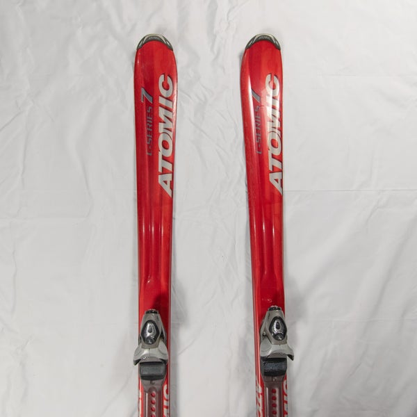 Atomic C-Series 7 158 cm Skis All Mountain Unisex With Rossignol Bindings (Used)