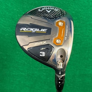 Callaway Rogue ST MAX 15 Fairway 3 Wood Kai'li White 60-S Graphite Stiff