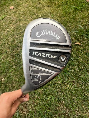 LEFTY LEFT HANDED LH Callaway Razr XF 4 Hybrid 24° NEEDS REGRIP