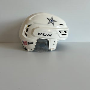 Used White Small CCM Tacks 310 Helmet