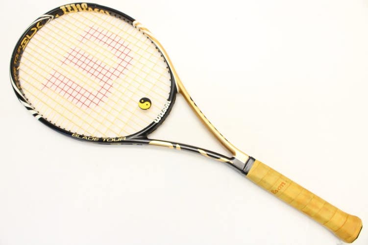 2010 WILSON BLX BLADE TOUR 93 TENNIS RACQUET (4 1/4) JAPAN DEALER DEMO!!
