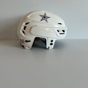 Used White Small CCM Tacks 710 Helmet