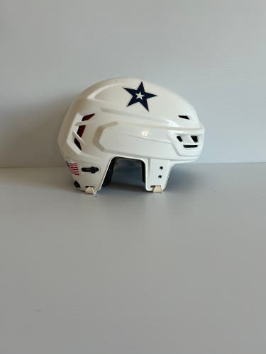 Used White Small CCM Tacks 710 Helmet