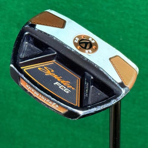 TaylorMade Spider FCG #3 Copper/White 34" Slant-Neck Putter W/ Super Stroke