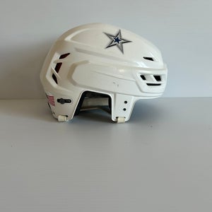 Used White Small CCM Tacks 710 Helmet