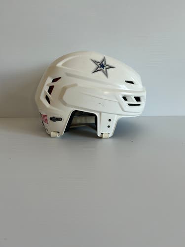 Used White Small CCM Tacks 710 Helmet