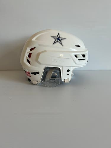 Used White Small CCM Tacks 710 Helmet