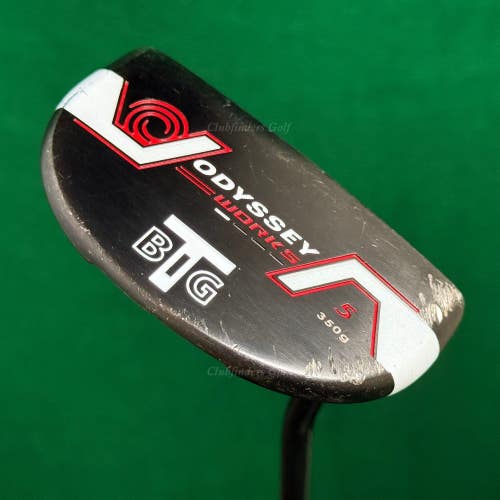 Odyssey Works Big T #5 Mallet 35" Single-Bend Putter Golf Club