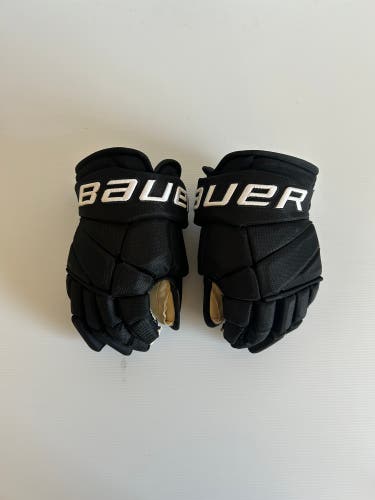 Like New Black 12" Bauer Vapor Pro Team Pro Stock Gloves