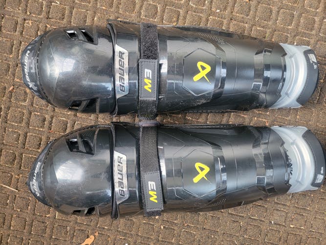 Senior Bauer Supreme M3 15" Shin Pads (Used)
