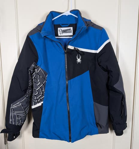 Spyder Challenger Insulated Winter Ski Jacket Snowboard Boy's Teen Size: 16