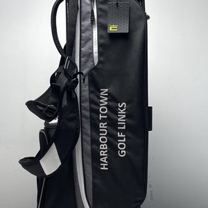 Cobra Ultralight Pro Stand Golf Bag Black White 4-Way Divide Dual-Strap