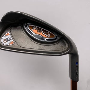 Ping G10 Single 4 Iron Blue Dot 1* Up TFC 129 I Senior Steel Mens RH
