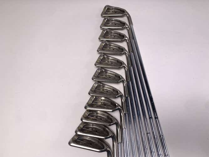 Ping ISI Nickel Iron Set 2-PW+SW+LW Black Dot Cushin Stiff Steel Mens RH