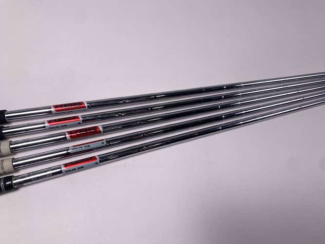 KBS Tour 105g Stiff Steel Iron Set of 5  Shafts 34.75''-37.5''- Pull 0.355 READ