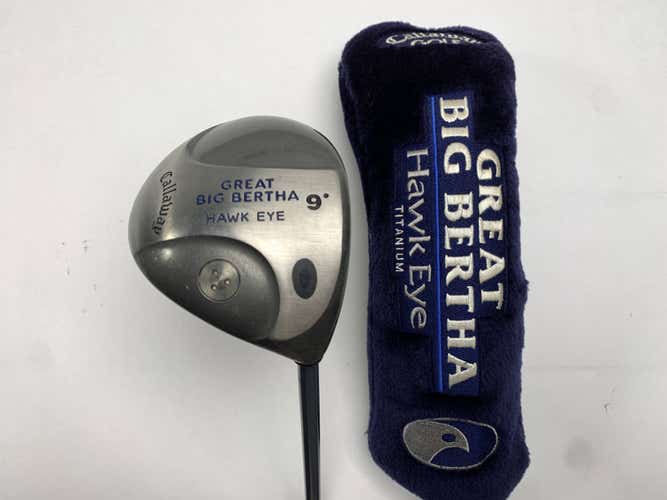 Callaway Hawkeye Driver 9* Hawk Eye UL Firm Graphite Mens RH HC