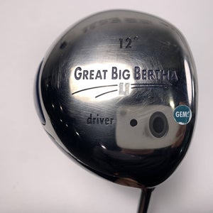 Callaway Great Big Bertha II Driver 12* GBB Gems 50g Ladies Graphite Womens RH