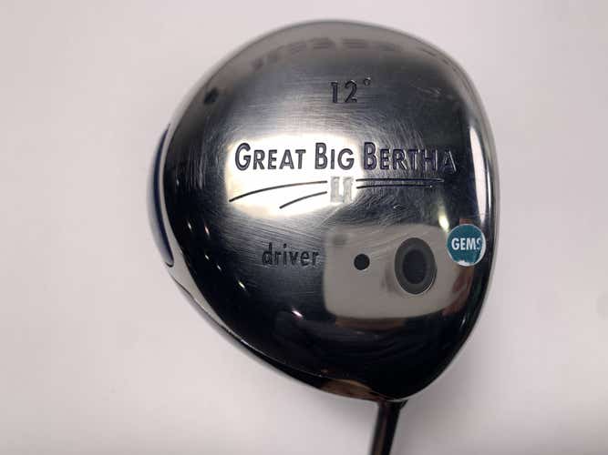 Callaway Great Big Bertha II Driver 12* GBB Gems 50g Ladies Graphite Womens RH