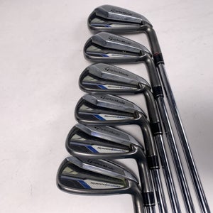 TaylorMade Speedblade Iron Set 4-PW SpeedBlade 85g Stiff Steel Mens RH- no 6i