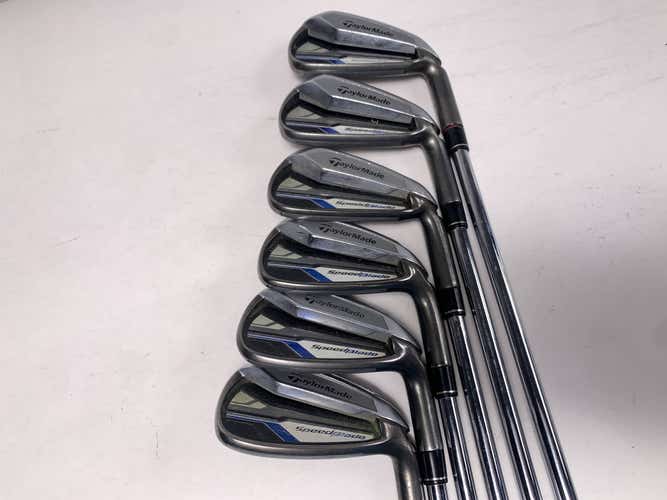 TaylorMade Speedblade Iron Set 4-PW SpeedBlade 85g Stiff Steel Mens RH- no 6i