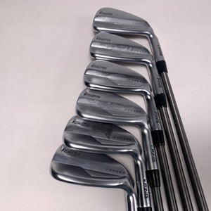 Ping i525 Iron Set 6-PW+GW Green Dot 2* Up AeroTech SteelFiber i80 Mens RH