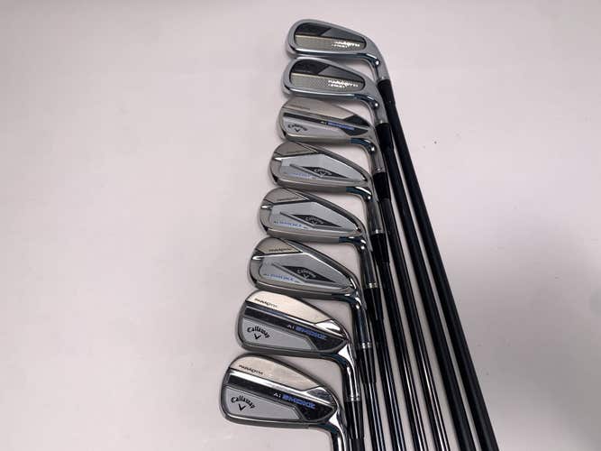 Callaway 7 Iron Fitting Irons Graphite & Steel Wholesale Bulk Lot of 8