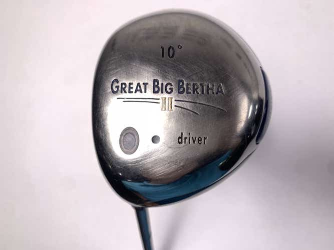 Callaway Great Big Bertha II Driver 10* GBB System 60 Firm Graphite Mens LH