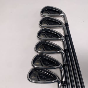 Callaway X2 Hot Iron Set 5-PW X2 Hot 55g Senior Graphite Mens RH
