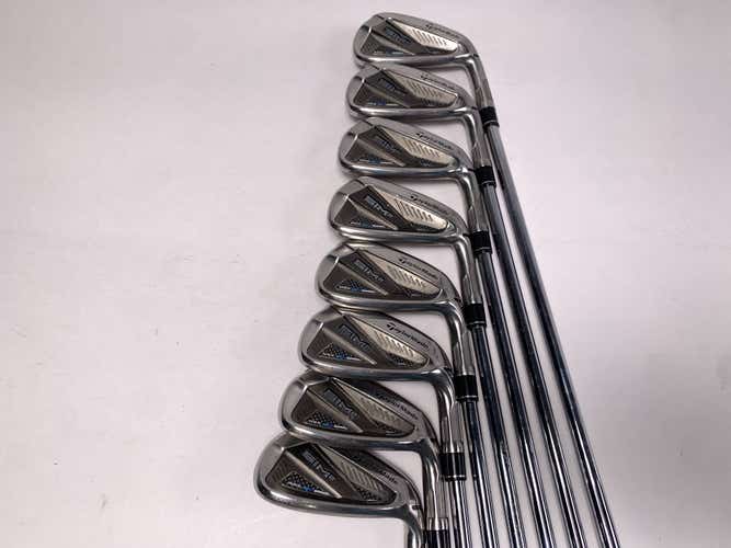 TaylorMade SIM MAX Iron Set 4-PW+GW KBS Max 85g Regular Steel Mens RH